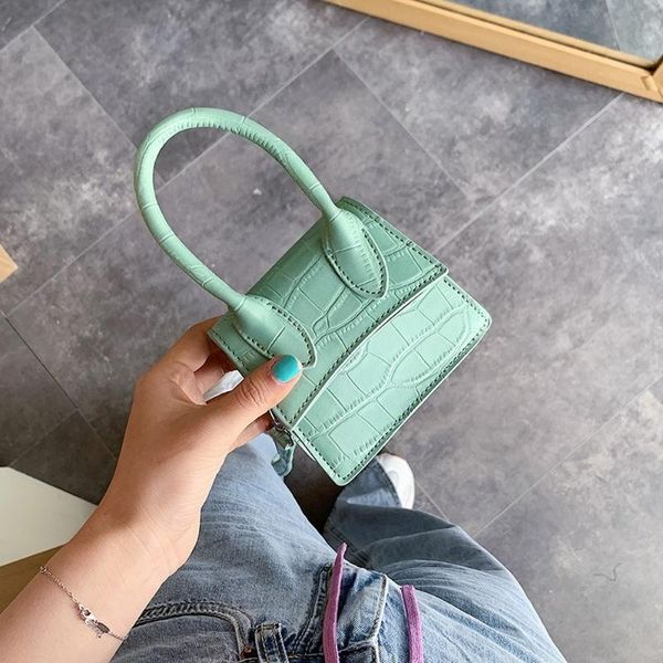 new female shoulder messenger bag smini stone pattern pu leather crossbody bags for women olid ladies' travel lipstick flap bag
new female shoulder messenger bag smini stone pattern pu leather crossbody bags for women olid ladies' travel lipstick flap bag