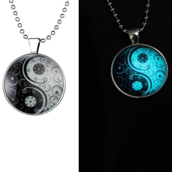 glow glass necklace jewelry glowing necklaces for women men new glow in the dark necklace yin yang witchcraft pendants gn3
glow glass necklace jewelry glowing necklaces for women men new glow in the dark necklace yin yang witchcraft pendants gn3