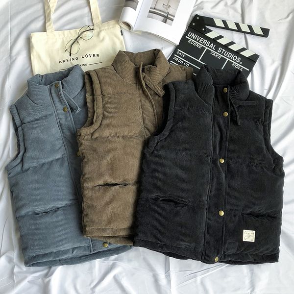 casual men vest men slim fit waistcoat winter warm windbreak khaki vest jacket sleeveless winter casual slim coats clothing, Black;white
casual men vest men slim fit waistcoat winter warm windbreak khaki vest jacket sleeveless winter casual slim coats clothing, Black;white