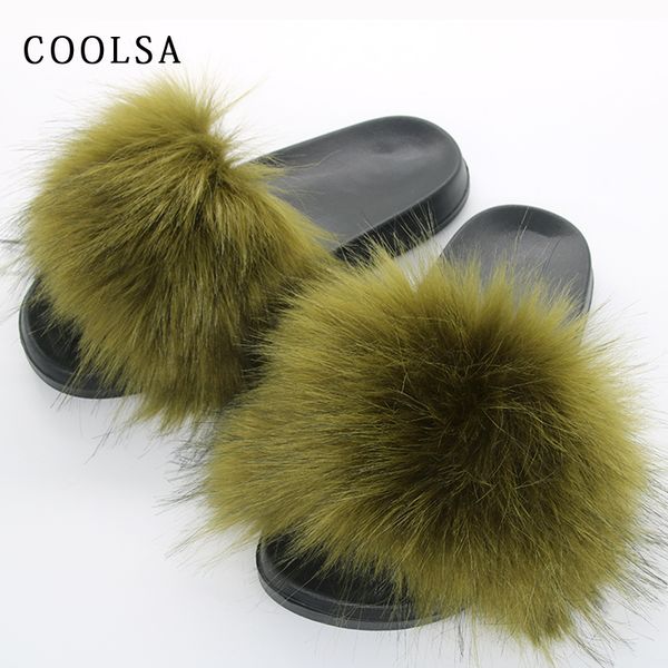 new winter faux fur slippers women fur slides fluffy sandals flat female home slippers woman furry flip flop plush shoes, Black
new winter faux fur slippers women fur slides fluffy sandals flat female home slippers woman furry flip flop plush shoes, Black