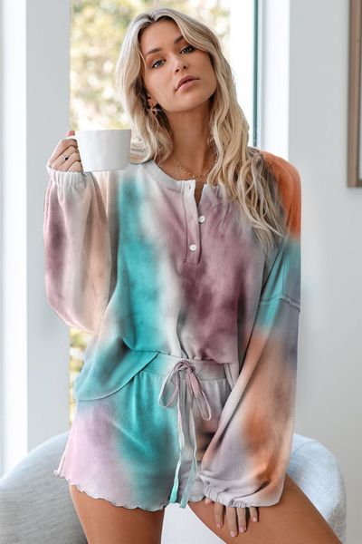 dhl for pajamas tiedye for womens pyjama korte sets met ronde hals en tie-dye tie dye shirts for sale yellow in stock bwkf, Blue;gray
dhl for pajamas tiedye for womens pyjama korte sets met ronde hals en tie-dye tie dye shirts for sale yellow in stock bwkf, Blue;gray