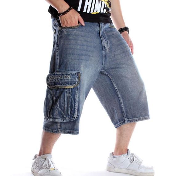 summer men shorts jeans hip hop denim boardshorts american fashion trousers loose baggy cotton mens trouser bottoms big size 46, Blue
summer men shorts jeans hip hop denim boardshorts american fashion trousers loose baggy cotton mens trouser bottoms big size 46, Blue