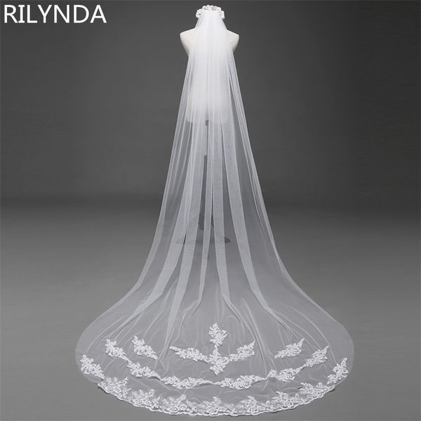 3 meter cathedral wedding veils long lace edge bridal veil with comb wedding accessories bride mantilla wedding veil, Black
3 meter cathedral wedding veils long lace edge bridal veil with comb wedding accessories bride mantilla wedding veil, Black
