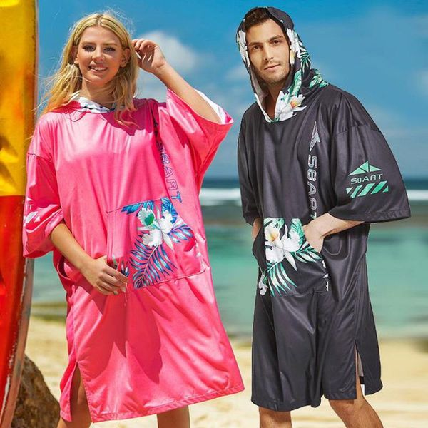 rash guard sunscreen surfing snorkeling diving quick-dry towel clothes couple causal beach nightgown hooded print clothes, Black;brown
rash guard sunscreen surfing snorkeling diving quick-dry towel clothes couple causal beach nightgown hooded print clothes, Black;brown