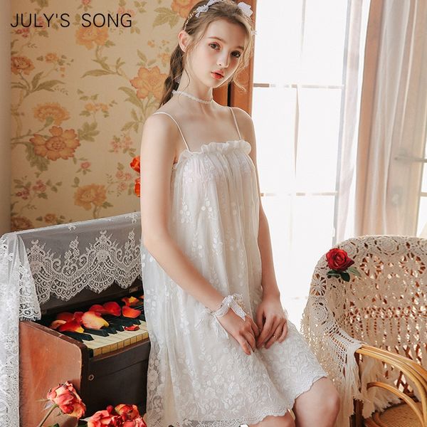 women's sleepwear july's song princess nightdress bride nightgown modal style sweet pajamas spring summer, Black;red
women's sleepwear july's song princess nightdress bride nightgown modal style sweet pajamas spring summer, Black;red