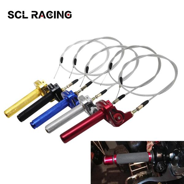alconstar 7/8" 22mm handlebar settle twist throttle grip clamp with throttle cable for motorcycle pit dirt bike motocross atv
alconstar 7/8" 22mm handlebar settle twist throttle grip clamp with throttle cable for motorcycle pit dirt bike motocross atv
