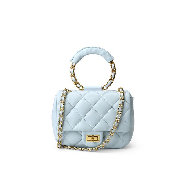 spring and summer women's bag new 2020 portable ring single shoulder diamond check chain small square bag
spring and summer women's bag new 2020 portable ring single shoulder diamond check chain small square bag
