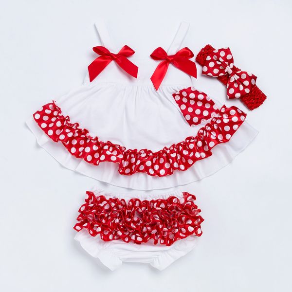 YK&Loving White Children Summer Style Clothing Sets Sling Ruffled Swing Bloomer Baby Girls Clothing Bloomer Set Casual Polka Dot
YK&Loving White Children Summer Style Clothing Sets Sling Ruffled Swing Bloomer Baby Girls Clothing Bloomer Set Casual Polka Dot