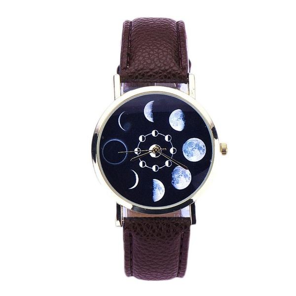 watch women ladies luxury r eclipse pattern casual leather band analog montre femme clock female quartz women watches, Slivery;brown
watch women ladies luxury r eclipse pattern casual leather band analog montre femme clock female quartz women watches, Slivery;brown