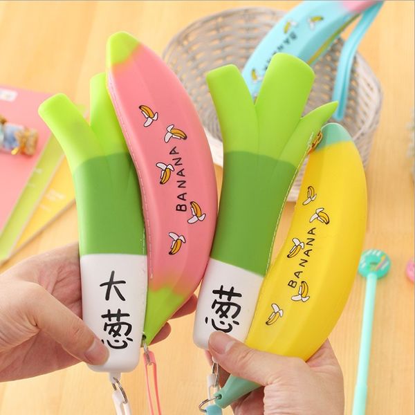 candy color soft pencil case creative banana onion students pencil bag cute silicone large girl pen bag small purse wallet gift
candy color soft pencil case creative banana onion students pencil bag cute silicone large girl pen bag small purse wallet gift