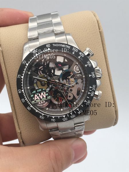 awf new cosmograph 116500 irregular luminous carbon fibre bezel wristwatches refit asia 4130 movement automatic mens watches no chronograph, Slivery;brown
awf new cosmograph 116500 irregular luminous carbon fibre bezel wristwatches refit asia 4130 movement automatic mens watches no chronograph, Slivery;brown