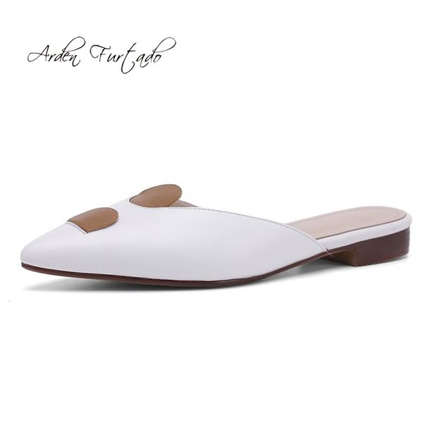 arden furtado summer 2019 fashion trend women's shoes pointed toe elegant pure color big size 41 leather mules slippers, Black
arden furtado summer 2019 fashion trend women's shoes pointed toe elegant pure color big size 41 leather mules slippers, Black