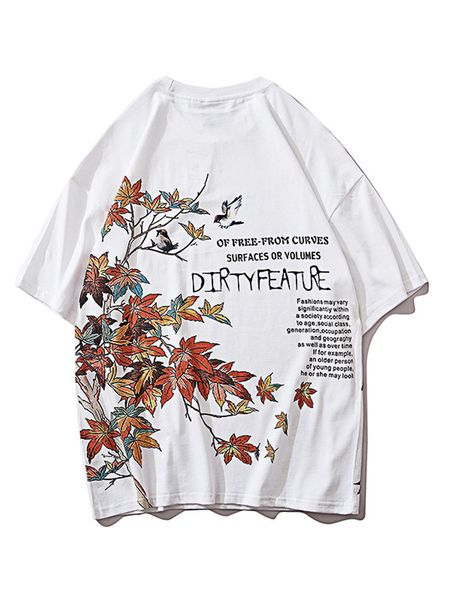 state influx of men short-sleeved t-shirt harajuku fashion brand personality loose men's fashion ins european and american, White;black
state influx of men short-sleeved t-shirt harajuku fashion brand personality loose men's fashion ins european and american, White;black