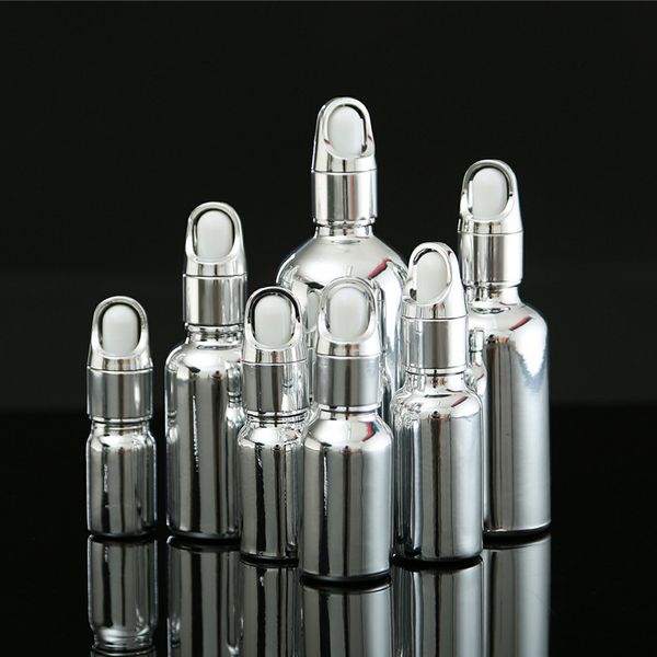 5/10/15/20ml empty golden silver dropper glass bottle perfume vial nasal oil e liquid makeup refillable containers package f2012
5/10/15/20ml empty golden silver dropper glass bottle perfume vial nasal oil e liquid makeup refillable containers package f2012