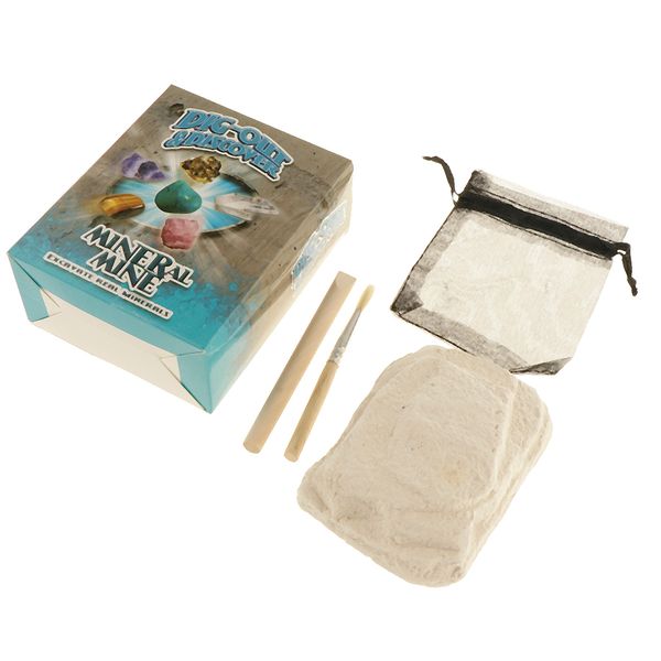 natural rock & mineral specimens dig kit - discovery geology science educational toys kids learning gift - quartz crystal
natural rock & mineral specimens dig kit - discovery geology science educational toys kids learning gift - quartz crystal
