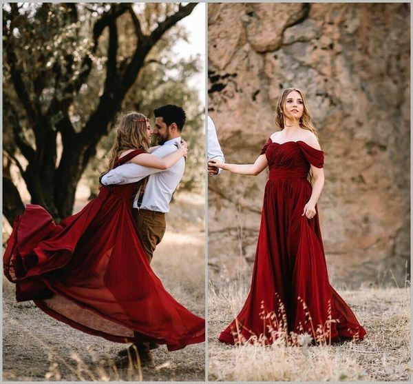 2020 new plus size burgundy pregnant wedding dresses chiffon off shoulder ruffles backless sweep train bridal gowns robes de mariée 831, White
2020 new plus size burgundy pregnant wedding dresses chiffon off shoulder ruffles backless sweep train bridal gowns robes de mariée 831, White