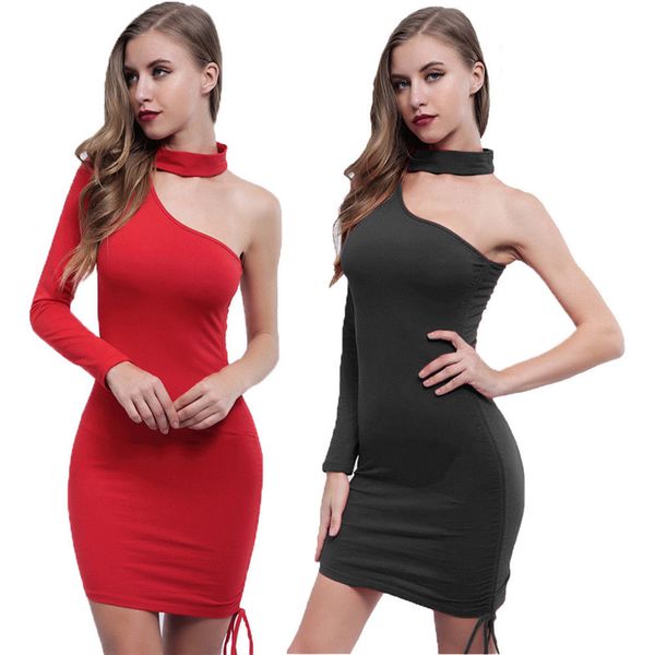 off one shoulder dress women long sleeve high waist bodycon dresses 2018 spring summer women party mini dress vestidos, Black;gray
off one shoulder dress women long sleeve high waist bodycon dresses 2018 spring summer women party mini dress vestidos, Black;gray