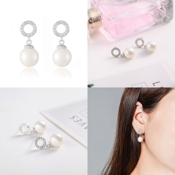 concise temperament round hollow fully-jewelled pearl eardrop earrings woman fund clip on earrings luxury designer brand, Silver
concise temperament round hollow fully-jewelled pearl eardrop earrings woman fund clip on earrings luxury designer brand, Silver