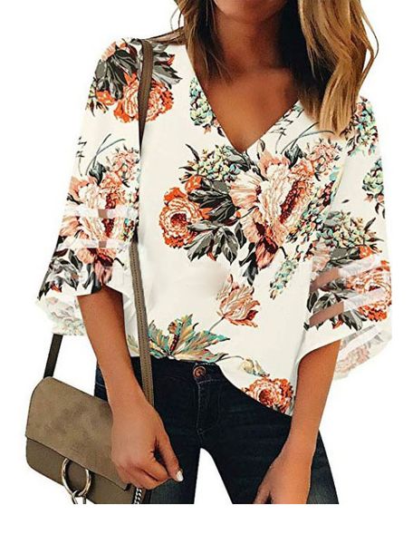 дизайнер женская футболка v-образным вырезом сетка лоскутная расклешенная рукава полосатый принт цветочный принт повседневная мода дышащая ж, White
дизайнер женская футболка v-образным вырезом сетка лоскутная расклешенная рукава полосатый принт цветочный принт повседневная мода дышащая ж, White