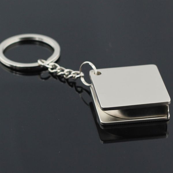 1pcs portable metal ruler tape measure key ring multifunctional keychain keys holding chains, Silver
1pcs portable metal ruler tape measure key ring multifunctional keychain keys holding chains, Silver