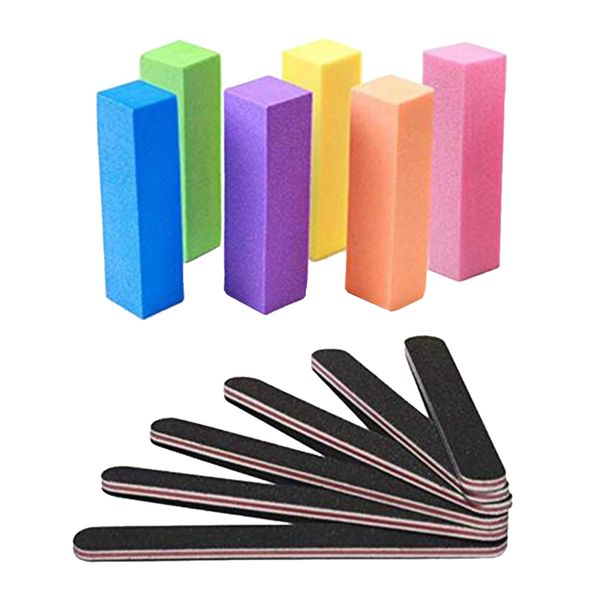 12 pcs manicure tools - 6 nail files - 100/180 grains - 6 blocks of nail pads manicure block polishing sanding
12 pcs manicure tools - 6 nail files - 100/180 grains - 6 blocks of nail pads manicure block polishing sanding