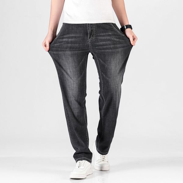 men's jeans spring summer autumn big size men 29-46 classic straight male elastic loose casual denim trousers brand pants gray, Blue
men's jeans spring summer autumn big size men 29-46 classic straight male elastic loose casual denim trousers brand pants gray, Blue