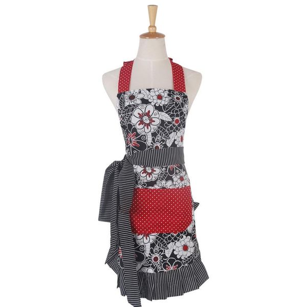 new women restaurant home kitchen apron flower and leaves printed pocket lace cooking cotton apron pleated
new women restaurant home kitchen apron flower and leaves printed pocket lace cooking cotton apron pleated