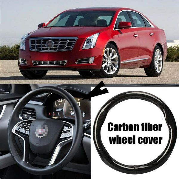 car-styling 38cm black carbon fiber pvc leather car steering wheel cover for cadillac xts
car-styling 38cm black carbon fiber pvc leather car steering wheel cover for cadillac xts