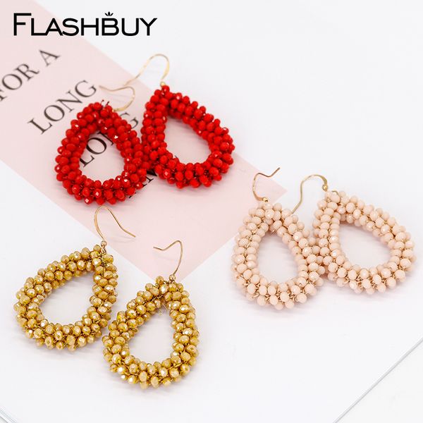 flashbuy trendy crystal beads drop water dangle earrings for women geometric statement earrings wedding gift fashion jewelry, Silver
flashbuy trendy crystal beads drop water dangle earrings for women geometric statement earrings wedding gift fashion jewelry, Silver