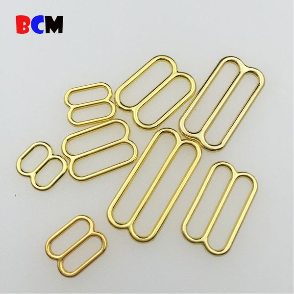 wholesale various sizes gold bra slider eco-friendly bikini/bra accessories, Black 
wholesale various sizes gold bra slider eco-friendly bikini/bra accessories, Black