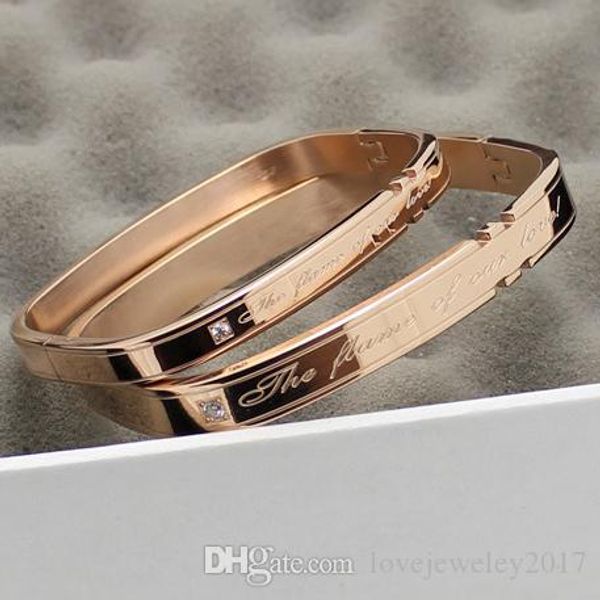 titanium steel rose gold square bangle alain mikili silver letters lover bracelet with diamond for women and men fashion brand named pulsera, Black
titanium steel rose gold square bangle alain mikili silver letters lover bracelet with diamond for women and men fashion brand named pulsera, Black