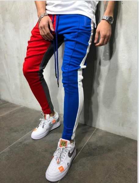 winter men clothing stylish hiphop slim fit pants colors patchwork high street rap dancing pocket pencil pants, Black
winter men clothing stylish hiphop slim fit pants colors patchwork high street rap dancing pocket pencil pants, Black