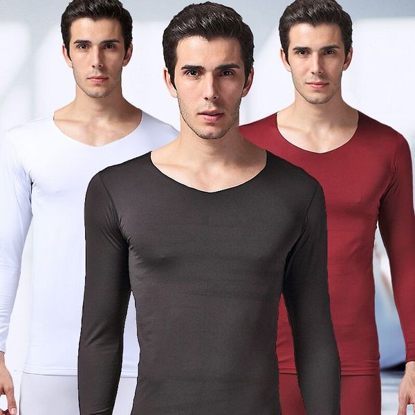 thermal underwear men 2019 autumn winter new velvet heating fiber bottoming warm shirt+pants 2 pieces set long johns suits, Black;white
thermal underwear men 2019 autumn winter new velvet heating fiber bottoming warm shirt+pants 2 pieces set long johns suits, Black;white