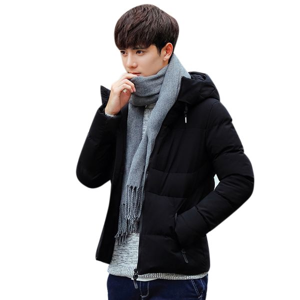 men solid color winter coat hooded short thicken winter warm coat cotton jacket
men solid color winter coat hooded short thicken winter warm coat cotton jacket