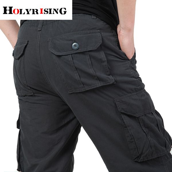 holyrising winter plus size velvet thick casual pants men's trousers multi-pocket overalls cotton loose pants 18740-5, Black
holyrising winter plus size velvet thick casual pants men's trousers multi-pocket overalls cotton loose pants 18740-5, Black