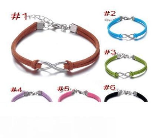 gold silver infinity sign charm with an adjustable string bracelet 8 character bracelets leather bracelet infinity bracelets moq 30 pcs, Golden;silver
gold silver infinity sign charm with an adjustable string bracelet 8 character bracelets leather bracelet infinity bracelets moq 30 pcs, Golden;silver