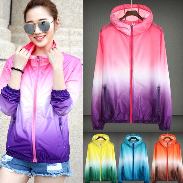 hooded sun protection jackets thin zipper sunproof quick dry breathable coat jt-889, White;red
hooded sun protection jackets thin zipper sunproof quick dry breathable coat jt-889, White;red