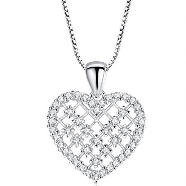 woman heart shape necklace hollow gold net heart pendant necklace chain statement necklace romantic valentine woman jewelry gift, Silver
woman heart shape necklace hollow gold net heart pendant necklace chain statement necklace romantic valentine woman jewelry gift, Silver