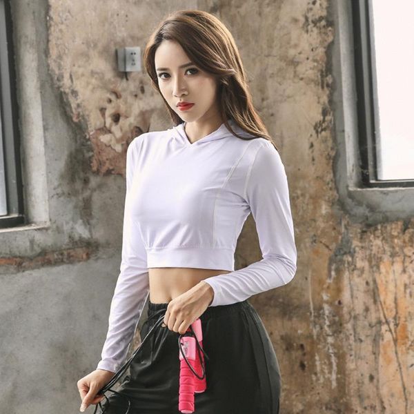 2020 fitness yoga clothes women's coat long-sleeved sports gym shirt workout hooded running coats training deporte mujer, White;red
2020 fitness yoga clothes women's coat long-sleeved sports gym shirt workout hooded running coats training deporte mujer, White;red