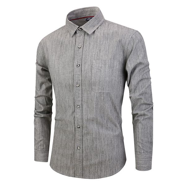 feitong men's shirt fashion men social casual shirts slim long sleeve shirt men solid shirts blouse camisa masculina, White;black
feitong men's shirt fashion men social casual shirts slim long sleeve shirt men solid shirts blouse camisa masculina, White;black