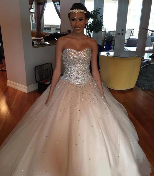 champagne luxury ball gown quinceanera dresses sweetheart beaded crystal puffy strapless sweet 16 corset party prom evening gowns, Blue;red
champagne luxury ball gown quinceanera dresses sweetheart beaded crystal puffy strapless sweet 16 corset party prom evening gowns, Blue;red