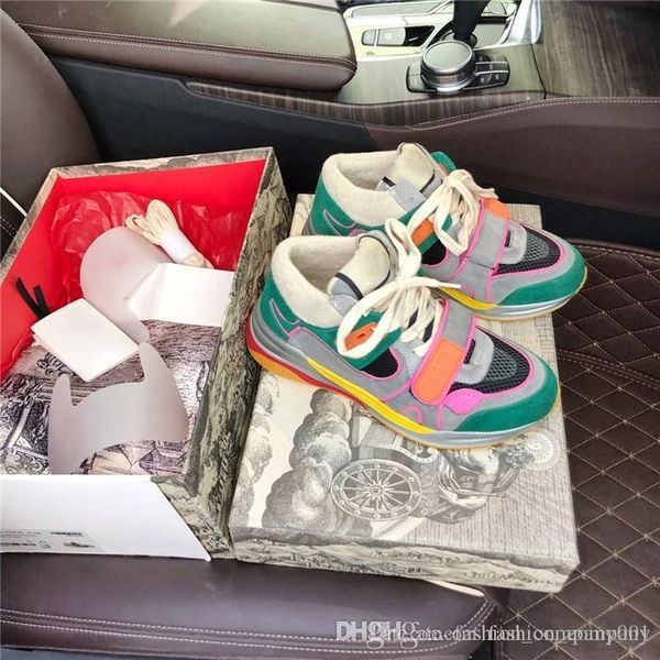 2020 spring and summer style men and women with the same style, multicolor material splicing thick sole sneakers,matching packing, Black
2020 spring and summer style men and women with the same style, multicolor material splicing thick sole sneakers,matching packing, Black