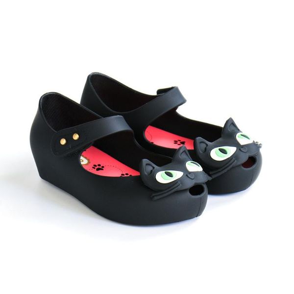 mini melissa style 3 color cats children sandals girls jelly sandals 2020 summer girls toddler beach shoes, Black;red
mini melissa style 3 color cats children sandals girls jelly sandals 2020 summer girls toddler beach shoes, Black;red