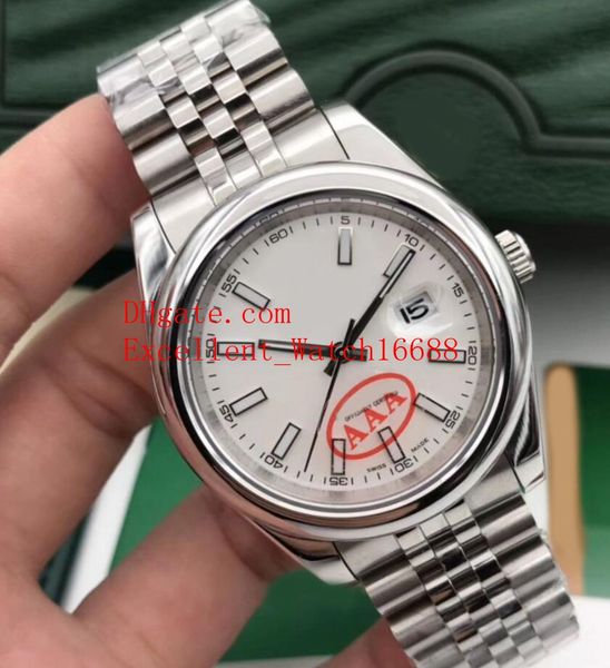 6 sell watches 36 mm 126300 126234 178240 stainless steel date sapphire glass asia 2813 automatic mechanical watches ch, Slivery;brown
6 sell watches 36 mm 126300 126234 178240 stainless steel date sapphire glass asia 2813 automatic mechanical watches ch, Slivery;brown