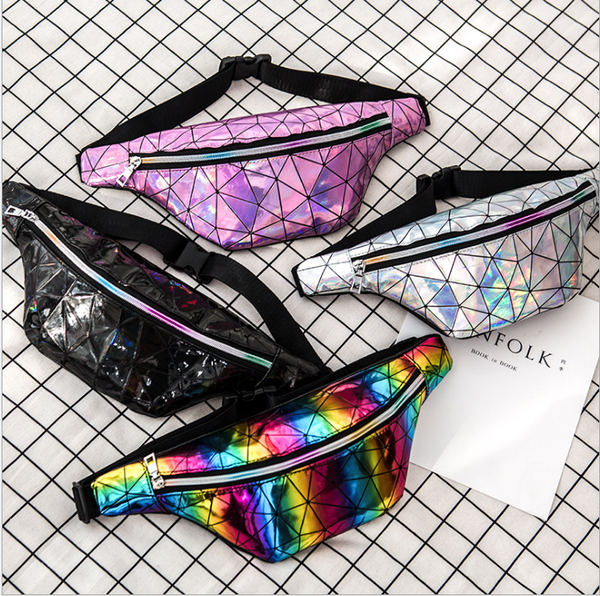 2019 autumn new laser waist bag leisure outdoor multi-function lingge chest bag korean fashion messenger
2019 autumn new laser waist bag leisure outdoor multi-function lingge chest bag korean fashion messenger