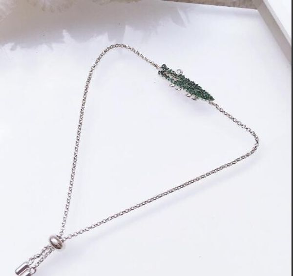luxury jewelry bracelets s925 sterling silver bracelets crocodile green crystal single charm bracelets for women fashion, Golden;silver
luxury jewelry bracelets s925 sterling silver bracelets crocodile green crystal single charm bracelets for women fashion, Golden;silver