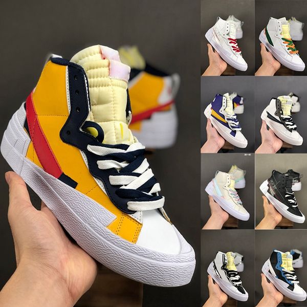 sacai x blazer mid wolf grey varsity maize midnight navy double-stacked tongue black blazer with the dunk mens womens casual sport sneaker
sacai x blazer mid wolf grey varsity maize midnight navy double-stacked tongue black blazer with the dunk mens womens casual sport sneaker