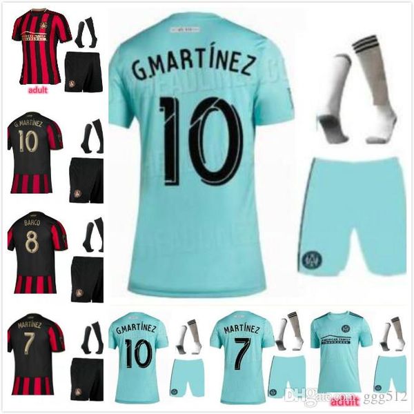men kit 2019 2020 parley mls atlanta united fc soccer jersey 19 20 garza jones villalba mccann martinez almiron football shirts, Black;yellow
men kit 2019 2020 parley mls atlanta united fc soccer jersey 19 20 garza jones villalba mccann martinez almiron football shirts, Black;yellow
