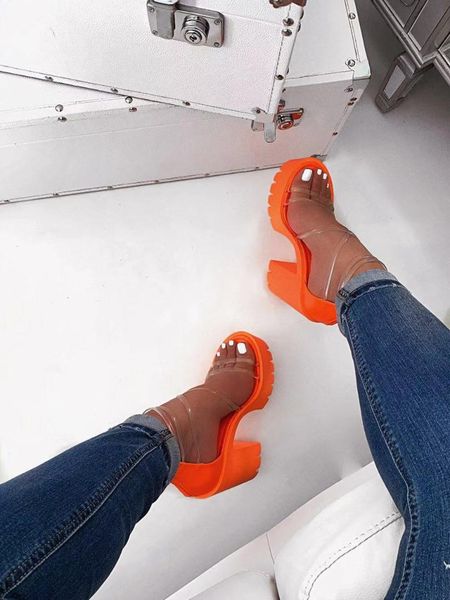 2019 summer women heels sandals ankle-wrap jelly shoes ladies party evening clear shoes 9084 t13, Black
2019 summer women heels sandals ankle-wrap jelly shoes ladies party evening clear shoes 9084 t13, Black