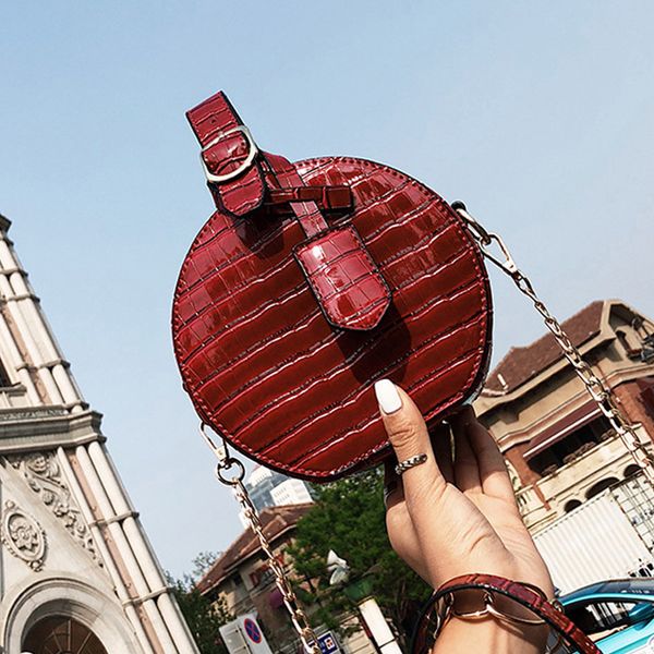 new round crossbody bag women's chain shoulder handbags ladies fashion pu leather handbags messenger purse bags for woman bolsa
new round crossbody bag women's chain shoulder handbags ladies fashion pu leather handbags messenger purse bags for woman bolsa
